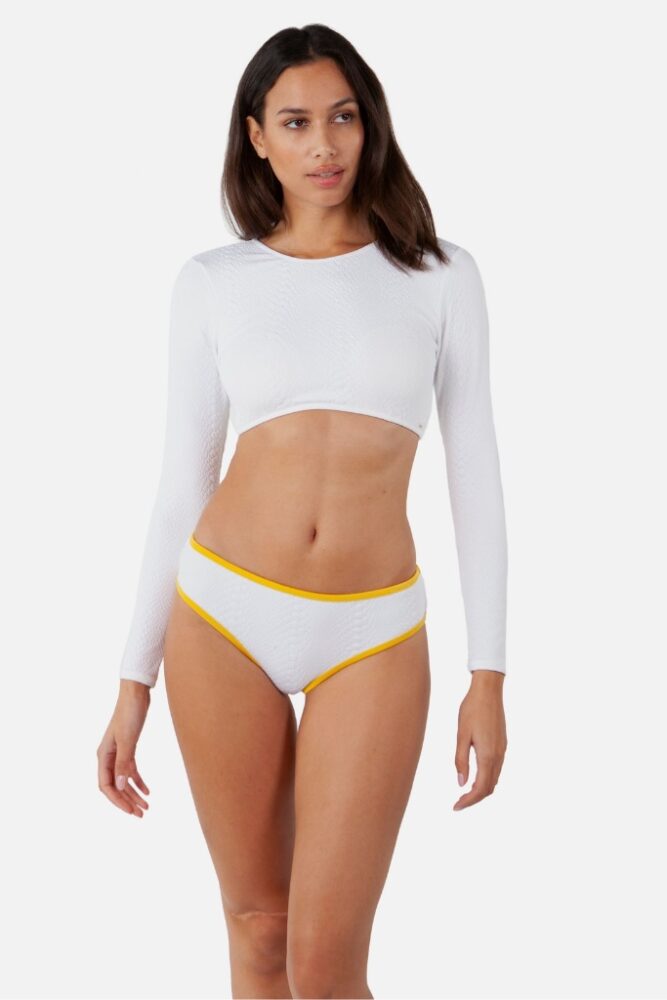 Barts - Top krátky na pláž White - white