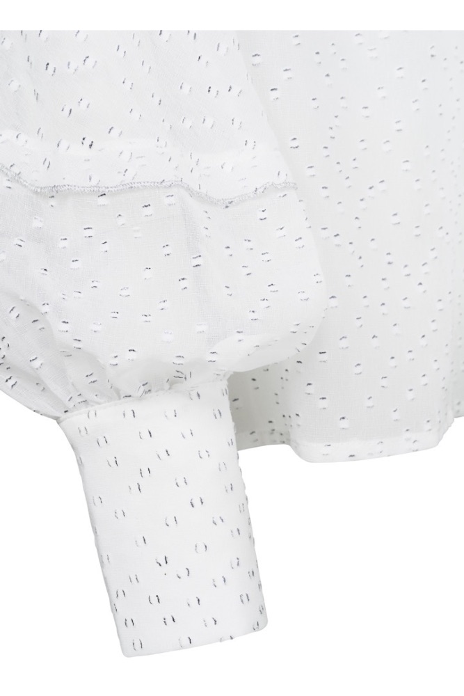 YAYA - Blúzka s lurexovými detailami - OFF WHITE YAYA - Blúzka s lurexovými detailami - OFF WHITE