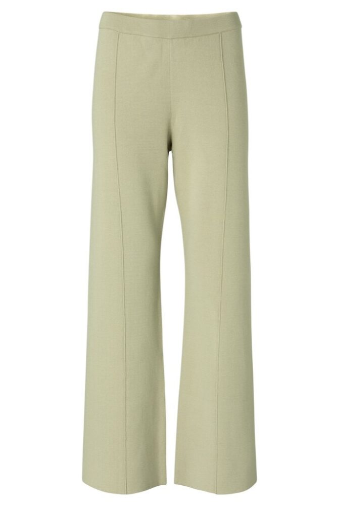 YAYA - Nohavice široké pletené - eucalyptus