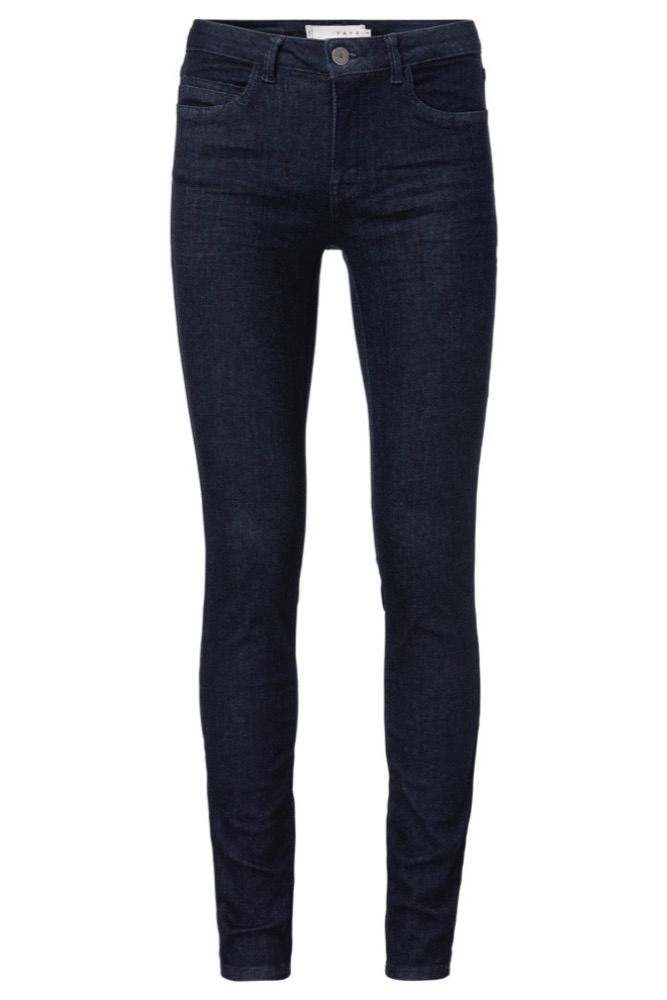 YAYA - Nohavice denim basic - DARK BLUE DENIM