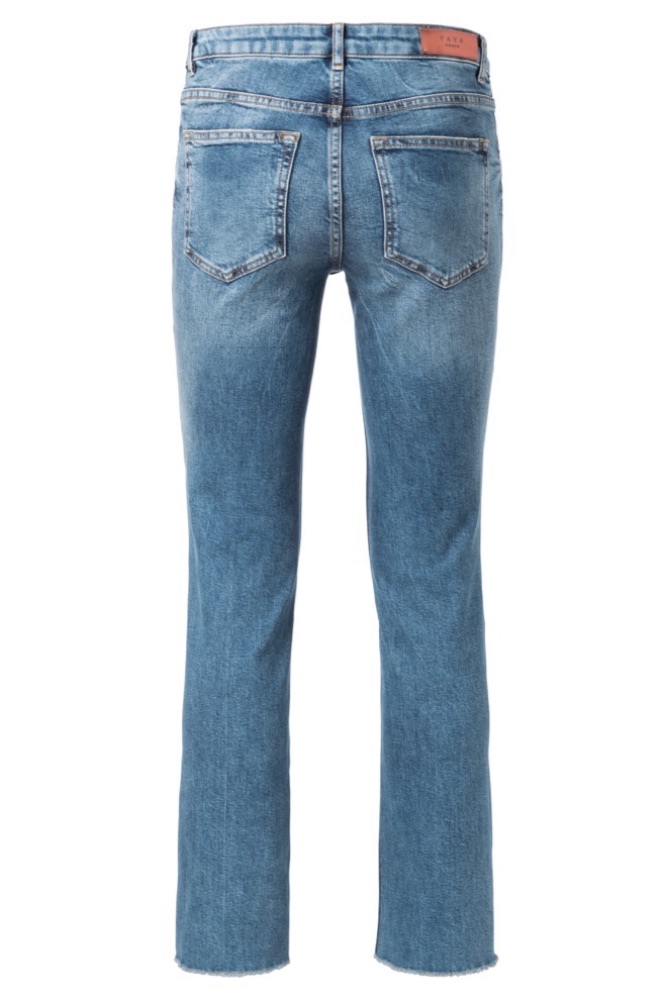 YAYA - Nohavice denim rovné - BLUE DENIM