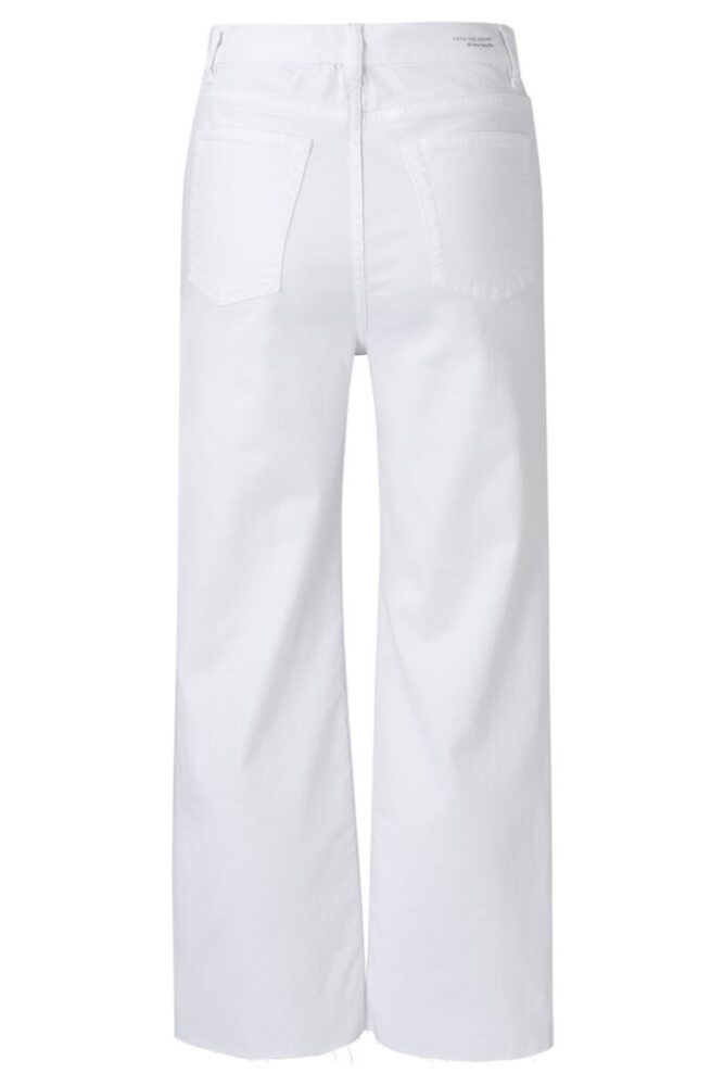 YAYA - Nohavice denim s vysokým sedom - off white