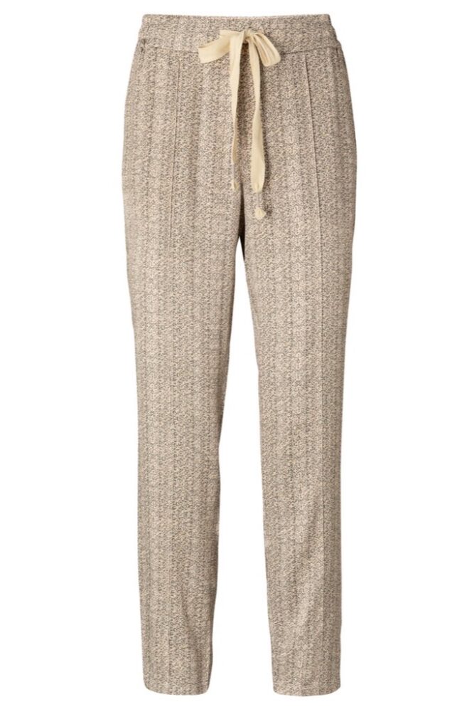 YAYA - Nohavice voľné s potlačou - egg shell dessin