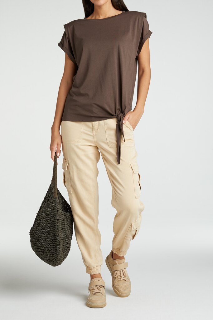 YAYA - Nohavice letné športové - wheat YAYA - Nohavice letné športové - wheat