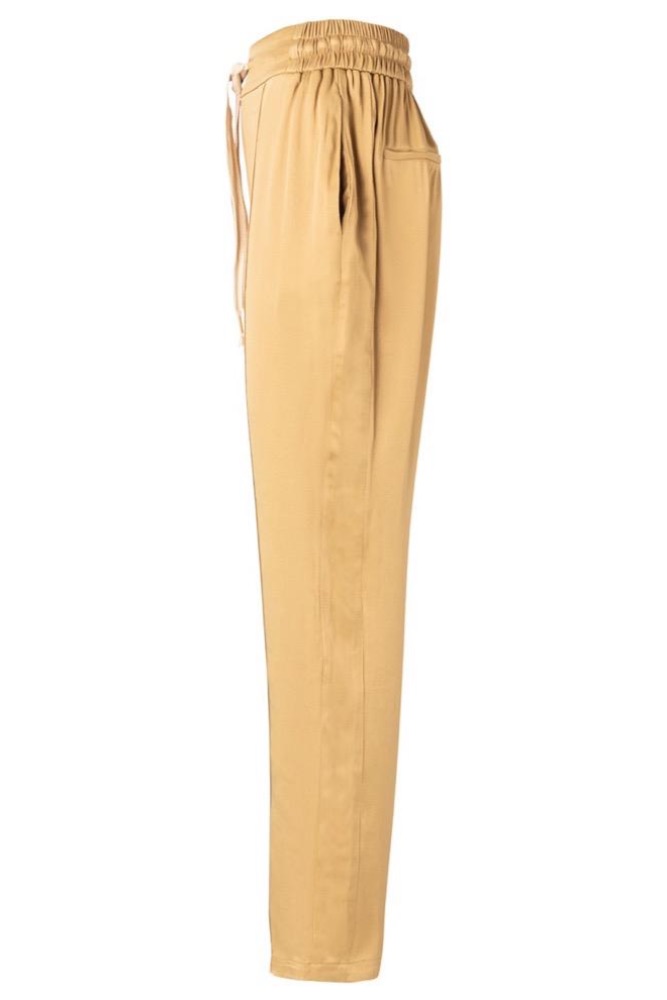 YAYA - Nohavice saténové - DUSTY OKER YAYA - Nohavice saténové - DUSTY OKER