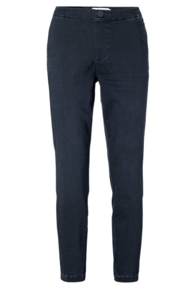 YAYA - Nohavice chino - BLUE BLACK DENIM