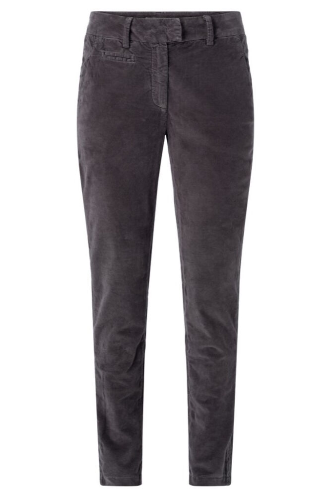 YAYA - Nohavice chino zamatové - DARK METAL