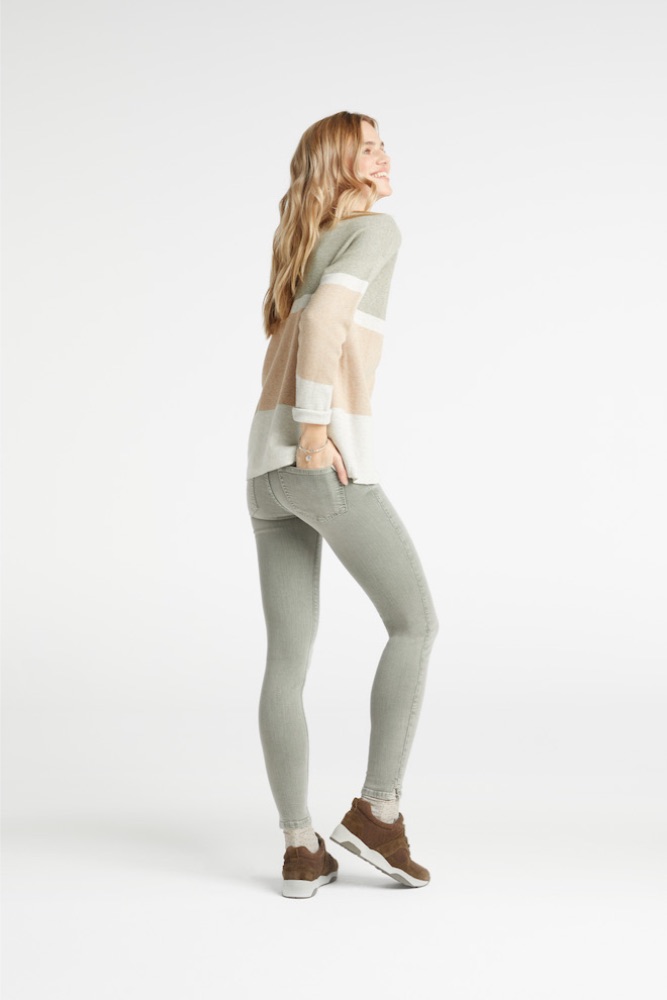 YAYA - Nohavice denim skinny - PINK ROUGE YAYA - Nohavice denim skinny - PINK ROUGE