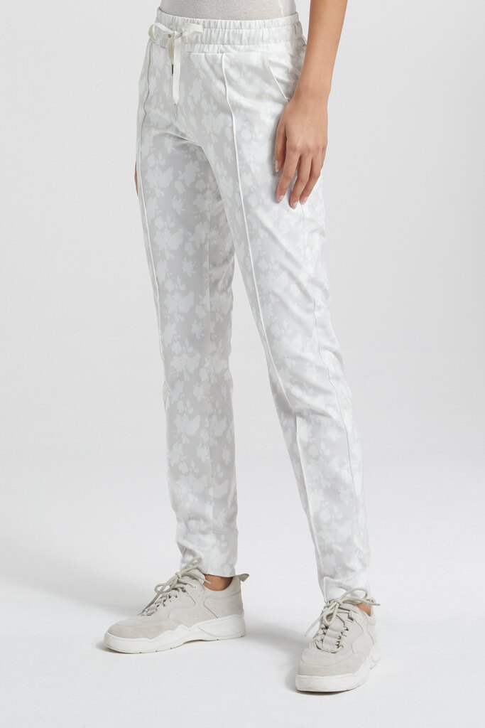 YAYA - Nohavice džersejové s potlačou MISTY BLUE DESSIN - misty blue dessin YAYA - Nohavice džersejové s potlačou MISTY BLUE DESSIN - misty blue dessin