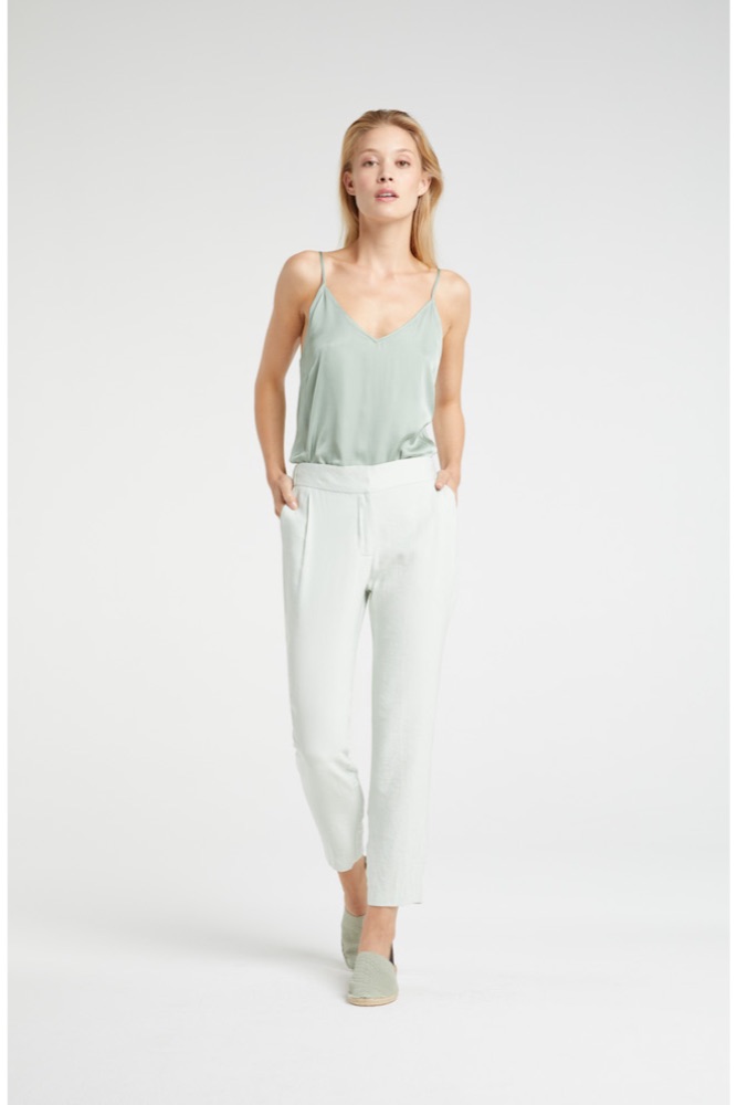 YAYA - Nohavice letné - PASTEL GREEN