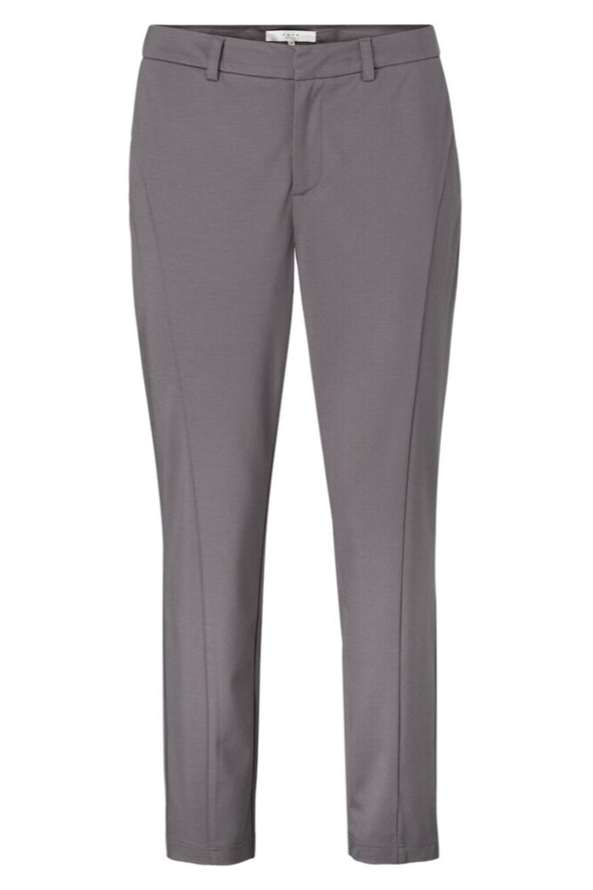 YAYA - Nohavice strečové Volcanic Glass Grey - volvanic glass dark grey