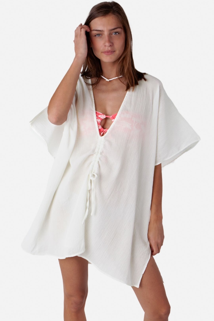 Barts - Kaftan plážový Cream - cream Barts - Kaftan plážový Cream - cream