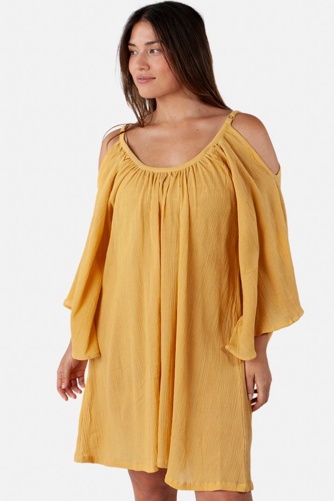 Barts - Šaty plážové krátke Lemon - lemon Barts - Šaty plážové krátke Lemon - lemon