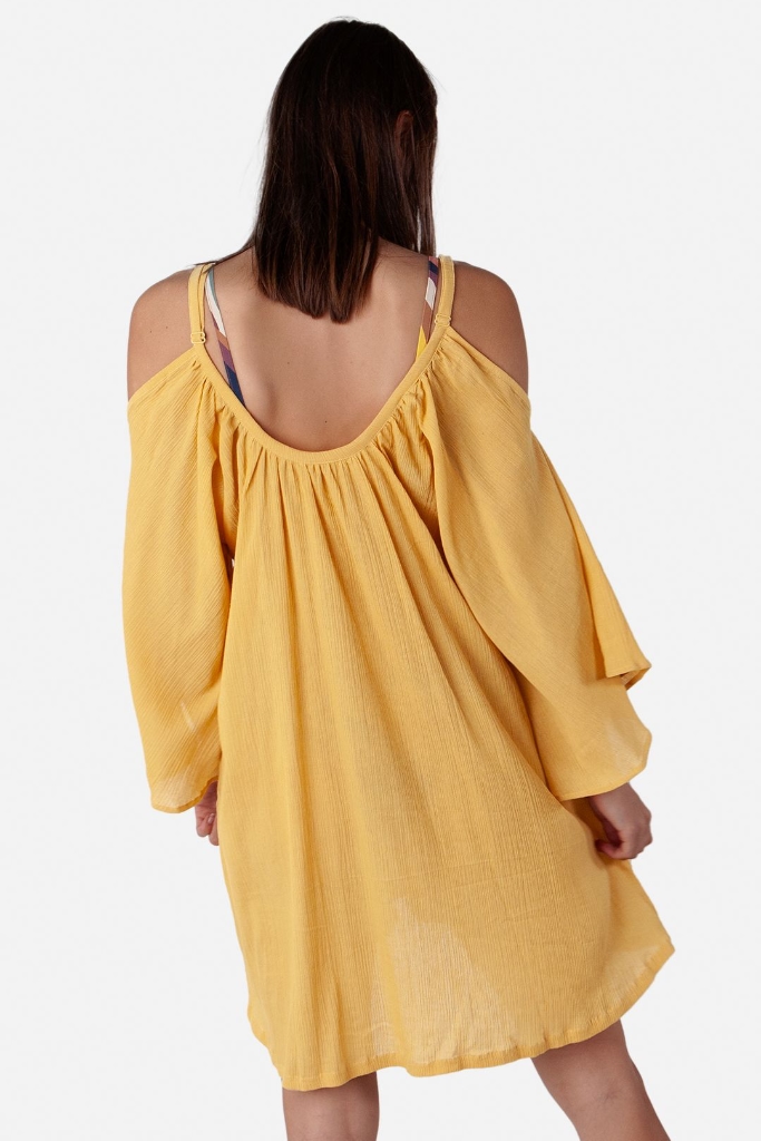 Barts - Šaty plážové krátke Lemon - lemon Barts - Šaty plážové krátke Lemon - lemon