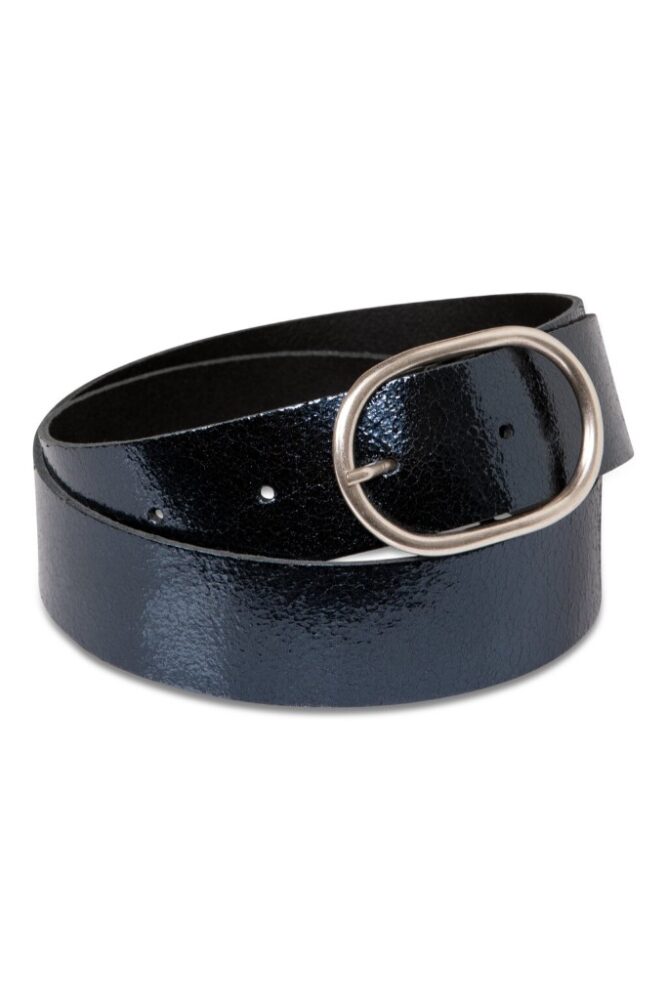 YAYA - Opasok s okrúhlou prackou POLAR NIGHT DARK BLUE - polar night dark blue