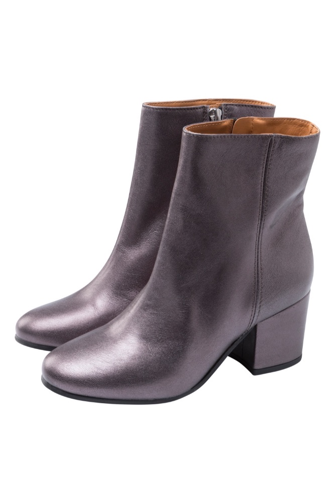 YAYA - Čižmičky - DARK SILVER