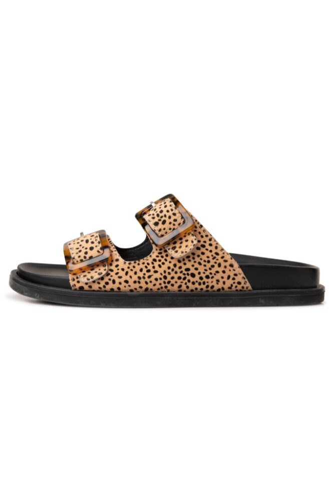 YAYA - Šľapky s leo potlačou Beluga black dessin - beluga black dessin