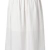 YAYA - Sukňa ľanová s gombíčkami - BLANC DE BLANC