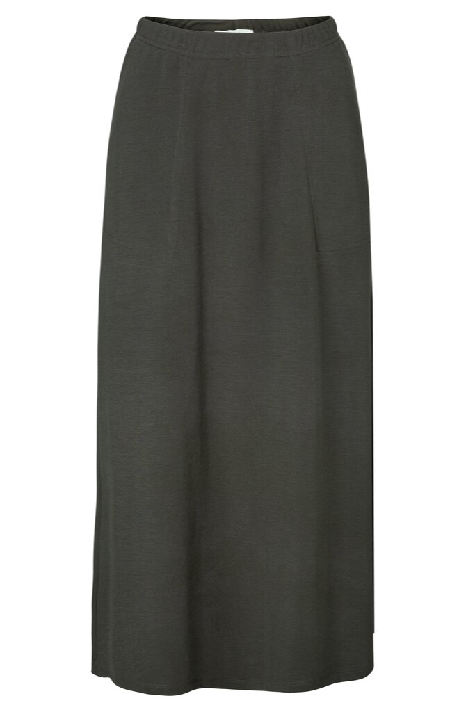 YAYA - Sukňa A-línia Beluga black - beluga black YAYA - Sukňa A-línia Beluga black - beluga black