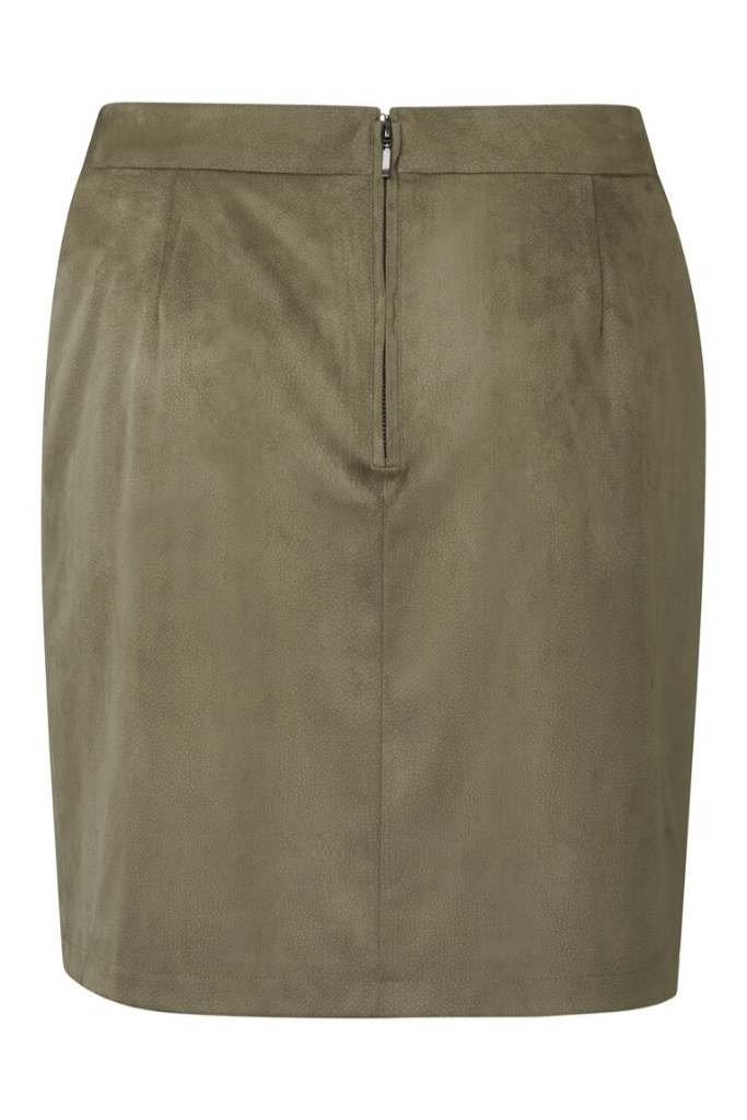 YAYA - Sukňa so semišovým efektom amphora dark sand dessin - amphora dark sand dessin YAYA - Sukňa so semišovým efektom amphora dark sand dessin - amphora dark sand dessin