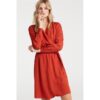YAYA - Šaty zavinovacie - FIRE RED