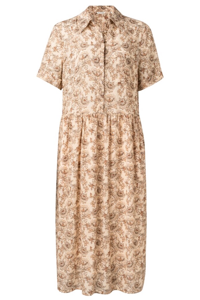 YAYA - Šaty midi s potlačou - sheer pink dessin YAYA - Šaty midi s potlačou - sheer pink dessin