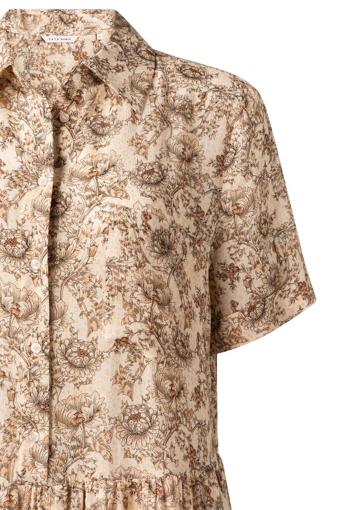 YAYA - Šaty midi s potlačou - sheer pink dessin YAYA - Šaty midi s potlačou - sheer pink dessin