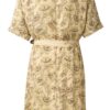 YAYA - Šaty s potlačou a opaskom - wheat dessin
