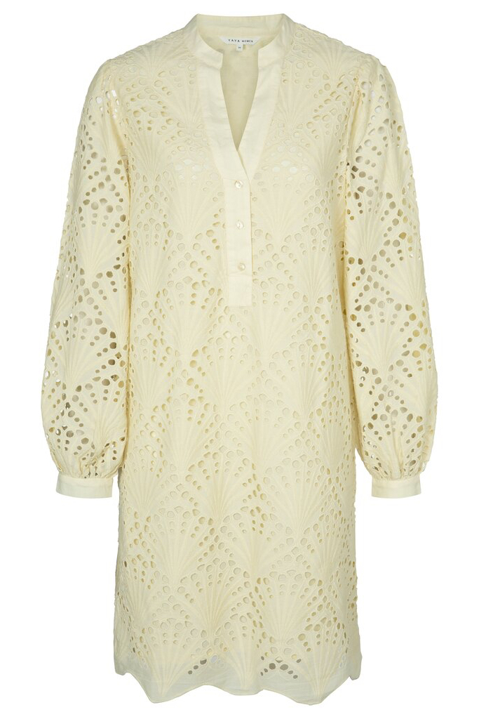 YAYA - Šaty madeirové Sea mist sand - sea mist sand YAYA - Šaty madeirové Sea mist sand - sea mist sand