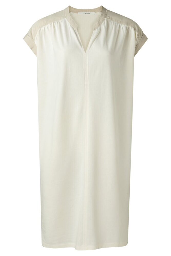 YAYA - Šaty jednoduché BLEACHED SAND - bleached sand