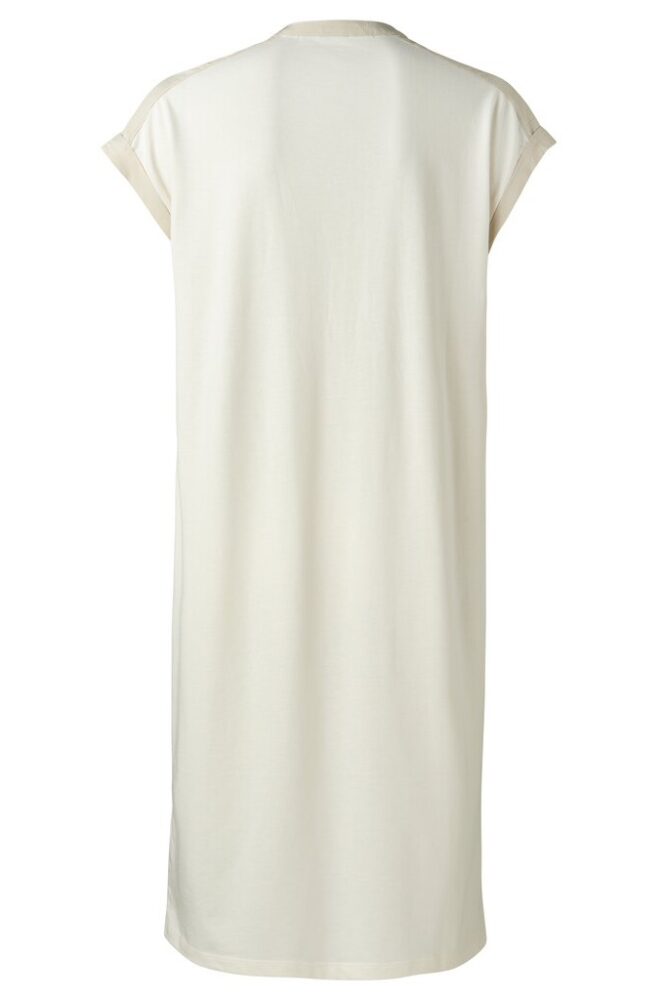 YAYA - Šaty jednoduché BLEACHED SAND - bleached sand