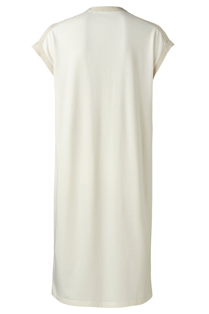 YAYA - Šaty jednoduché BLEACHED SAND - bleached sand YAYA - Šaty jednoduché BLEACHED SAND - bleached sand