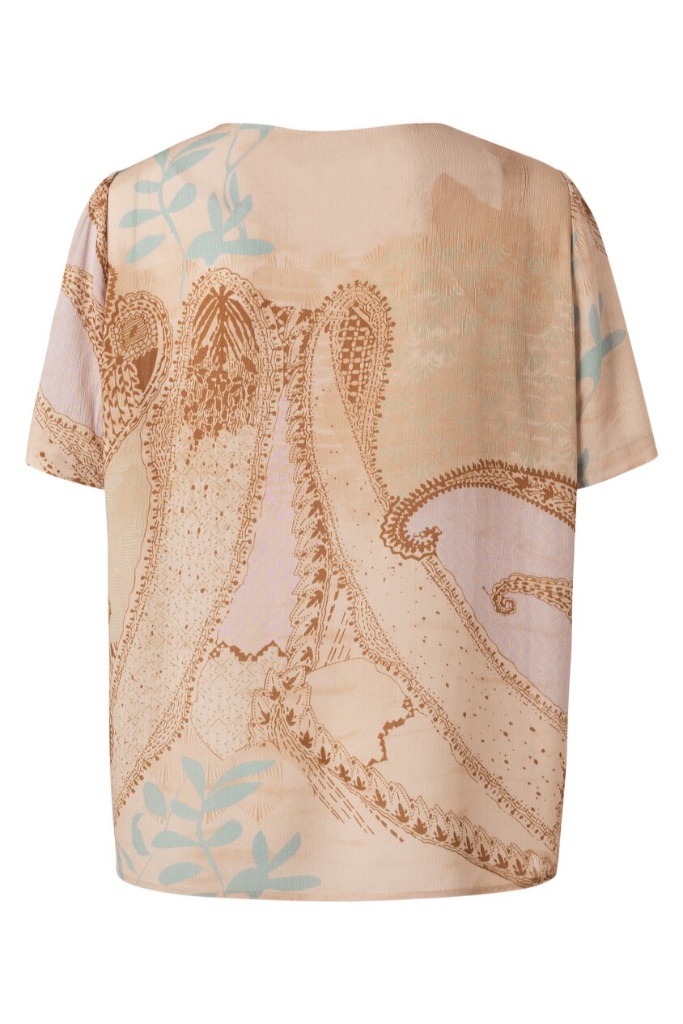 YAYA - Top s krátkym rukávom s potlačou - faded rose dessin YAYA - Top s krátkym rukávom s potlačou - faded rose dessin