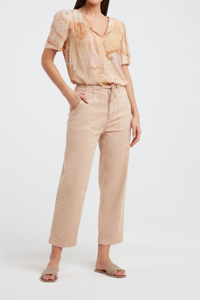 YAYA - Top s krátkym rukávom s potlačou - faded rose dessin YAYA - Top s krátkym rukávom s potlačou - faded rose dessin