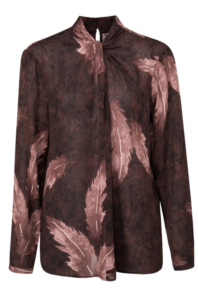 YAYA - Blúzka s potlačou CHOCOLATE TORTE DARK BROWN DESSIN - chocolate torte dark brown dessin YAYA - Blúzka s potlačou CHOCOLATE TORTE DARK BROWN DESSIN - chocolate torte dark brown dessin