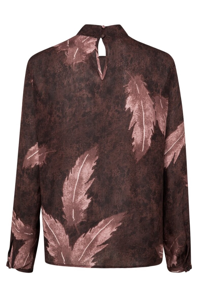 YAYA - Blúzka s potlačou CHOCOLATE TORTE DARK BROWN DESSIN - chocolate torte dark brown dessin YAYA - Blúzka s potlačou CHOCOLATE TORTE DARK BROWN DESSIN - chocolate torte dark brown dessin