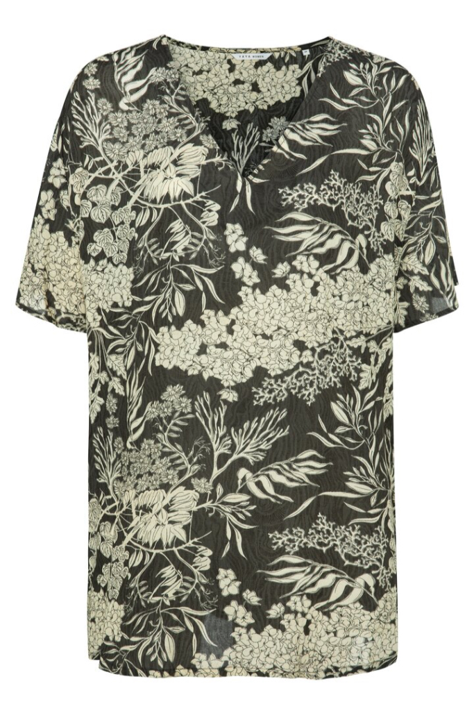 YAYA - Top s potlačou Beluga black dessin - beluga black dessin YAYA - Top s potlačou Beluga black dessin - beluga black dessin