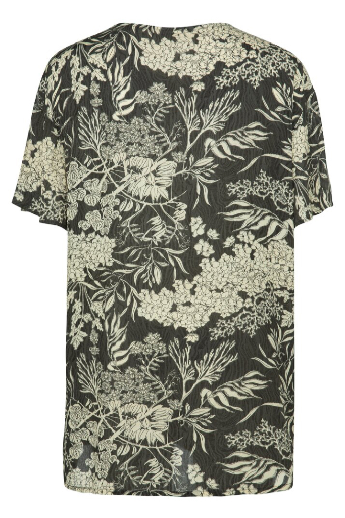 YAYA - Top s potlačou Beluga black dessin - beluga black dessin YAYA - Top s potlačou Beluga black dessin - beluga black dessin