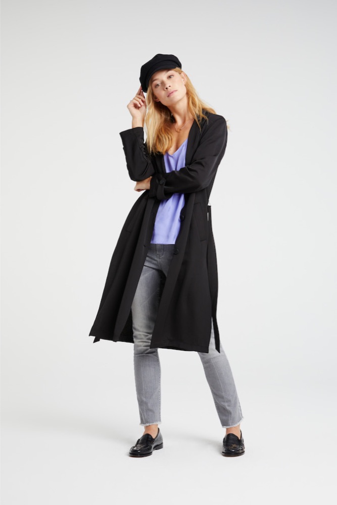 YAYA - Top s tenkými ramienkami - ICE BLUE