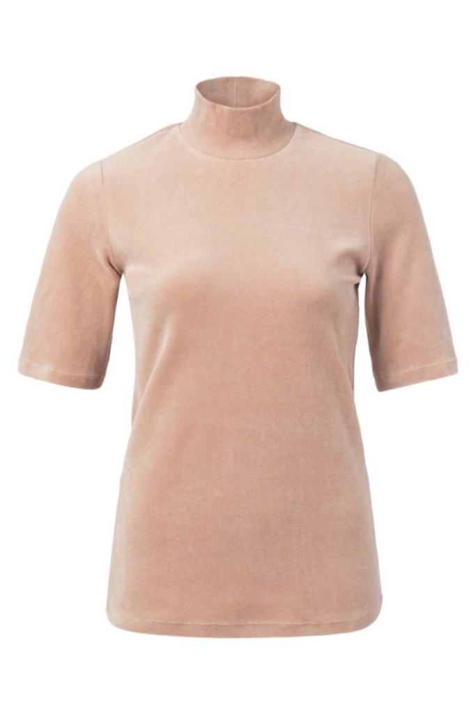 YAYA - Top s polorolákom - FADED PINK YAYA - Top s polorolákom - FADED PINK