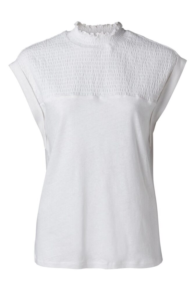 YAYA - Top bez rukávou so stojačikom - off white