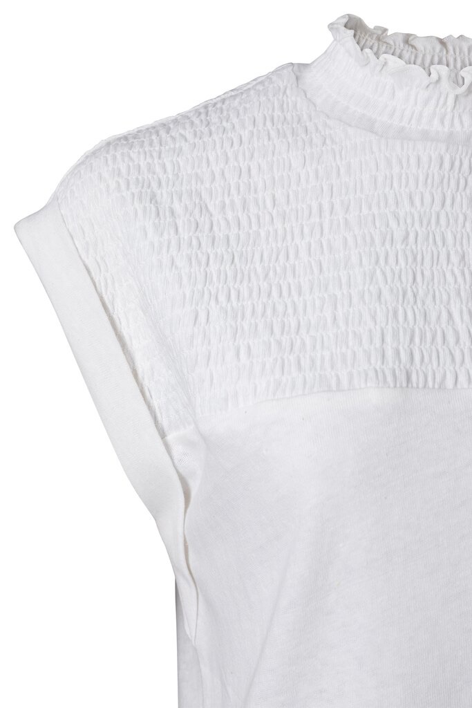 YAYA - Top bez rukávou so stojačikom - off white YAYA - Top bez rukávou so stojačikom - off white