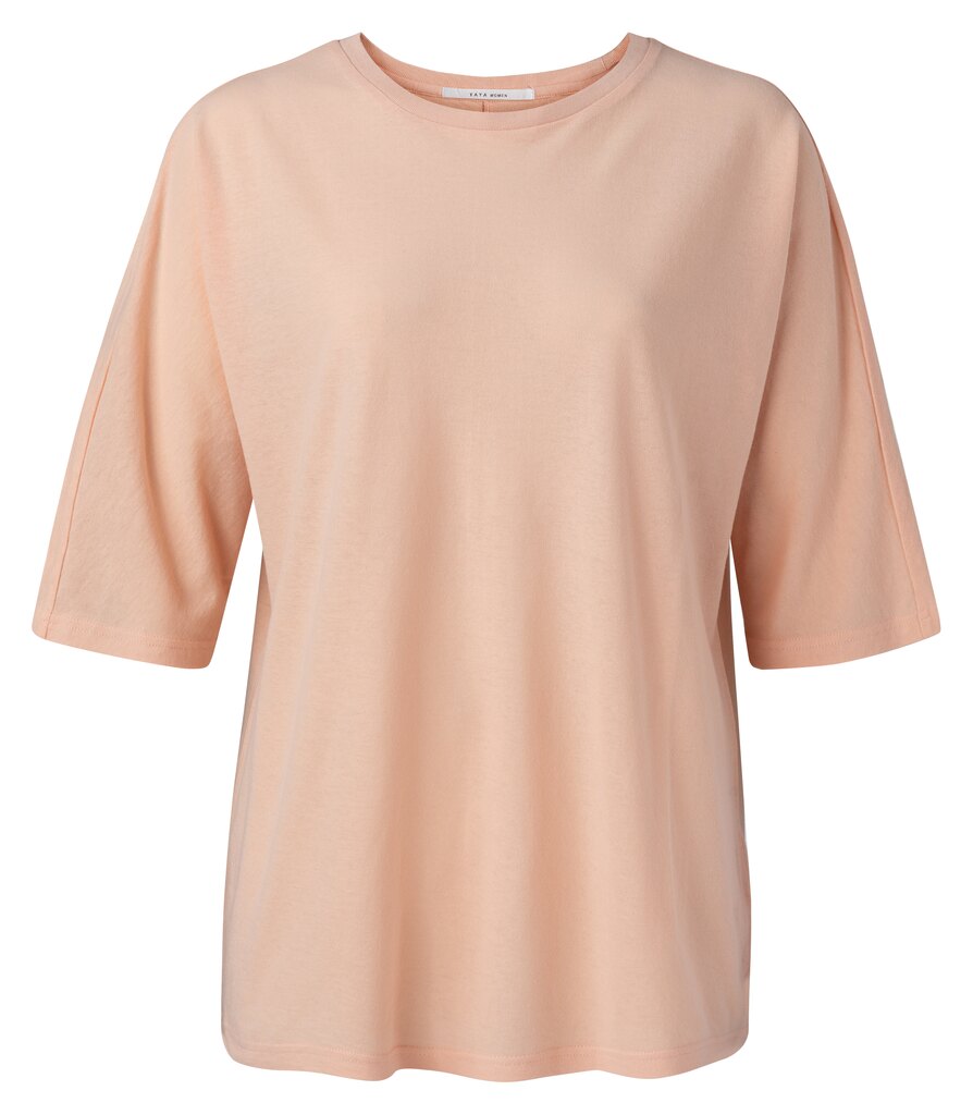 YAYA - Tričko voľné Jemne Marhuľové - almost apricot YAYA - Tričko voľné Jemne Marhuľové - almost apricot