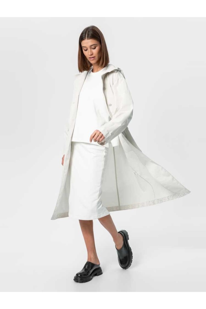 Herrlicher - Sukňa tepláková Stoli Off white - off white Herrlicher - Sukňa tepláková Stoli Off white - off white