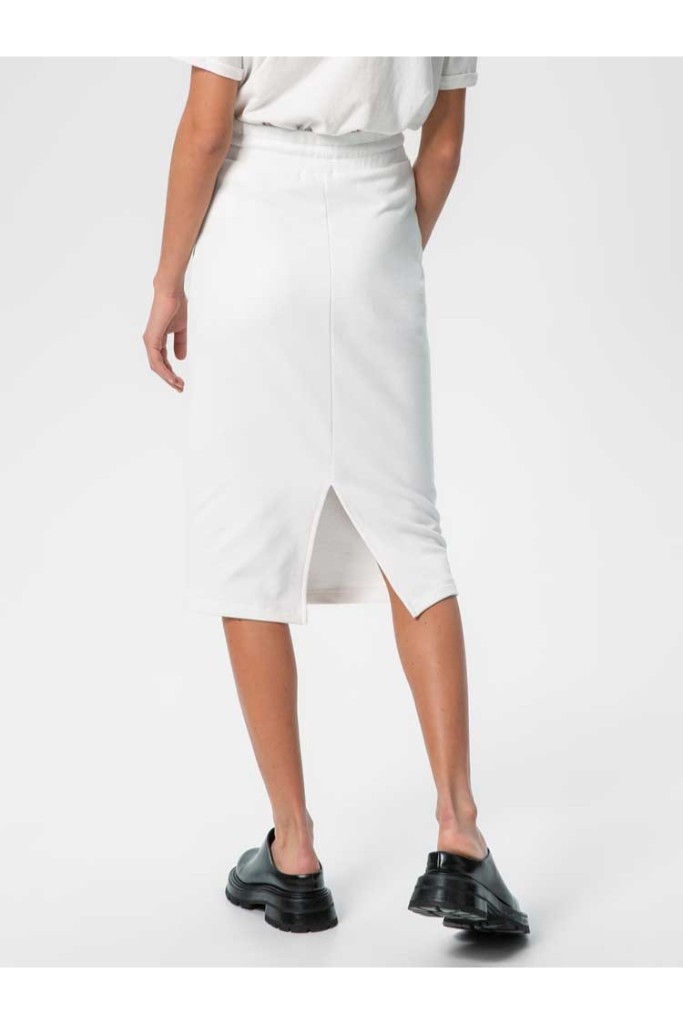 Herrlicher - Sukňa tepláková Stoli Off white - off white Herrlicher - Sukňa tepláková Stoli Off white - off white