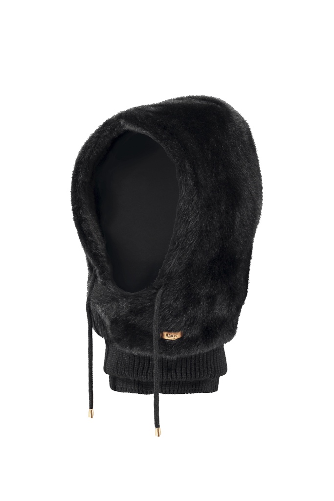 Barts - Čapica Eliess - kapucňa Black - black Barts - Čapica Eliess - kapucňa Black - black