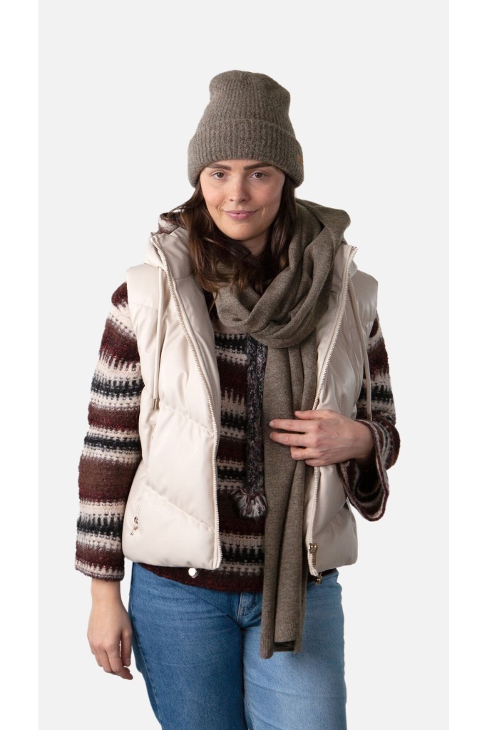 Barts - Šál Witzia Brown - brown Barts - Šál Witzia Brown - brown