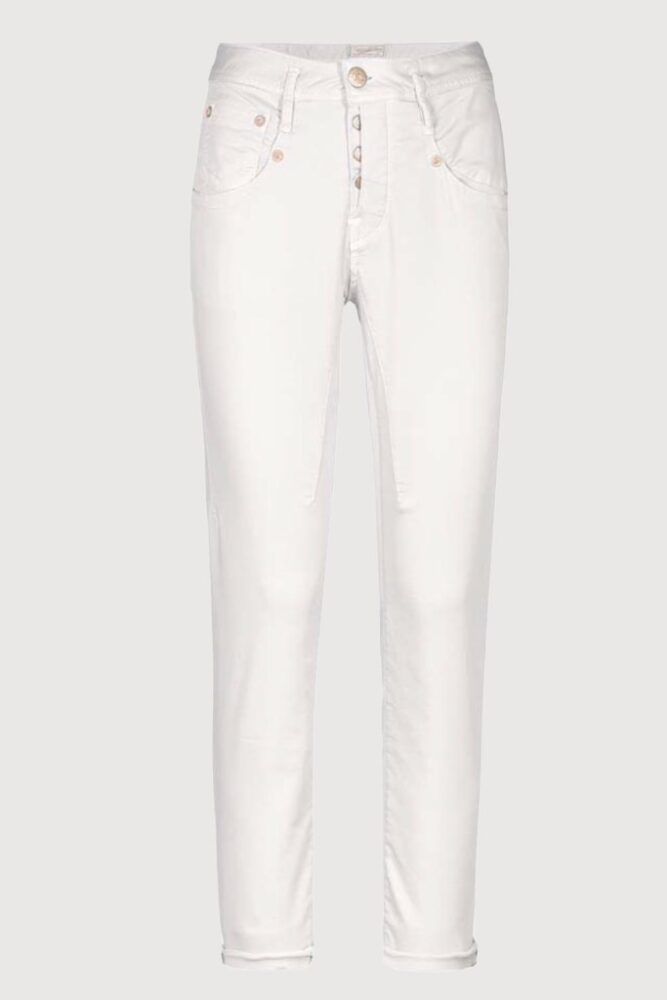 Herrlicher - Nohavice Shyra cropped Off white - off white