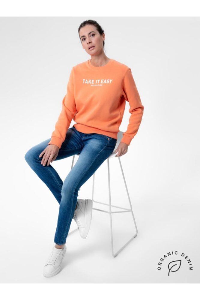 Herrlicher - Nohavice denim Pearl slim cashmere Beamed - beamed