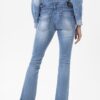 Herrlicher - Nohavice denim Pearl cropped Faded blue - faded blue